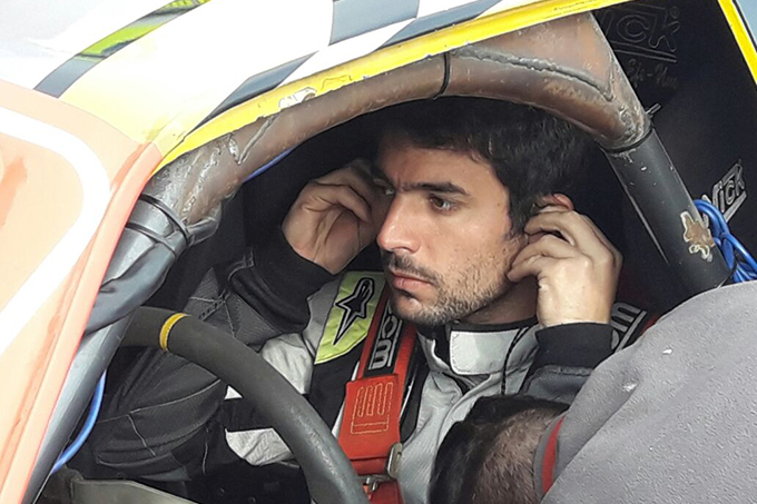 Alejandro Anselmo piloto invitado de Federico Larroque en la Clase A.